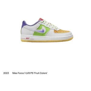 2023 Nike Air Force 1’s low top rainbow colorway size 12C